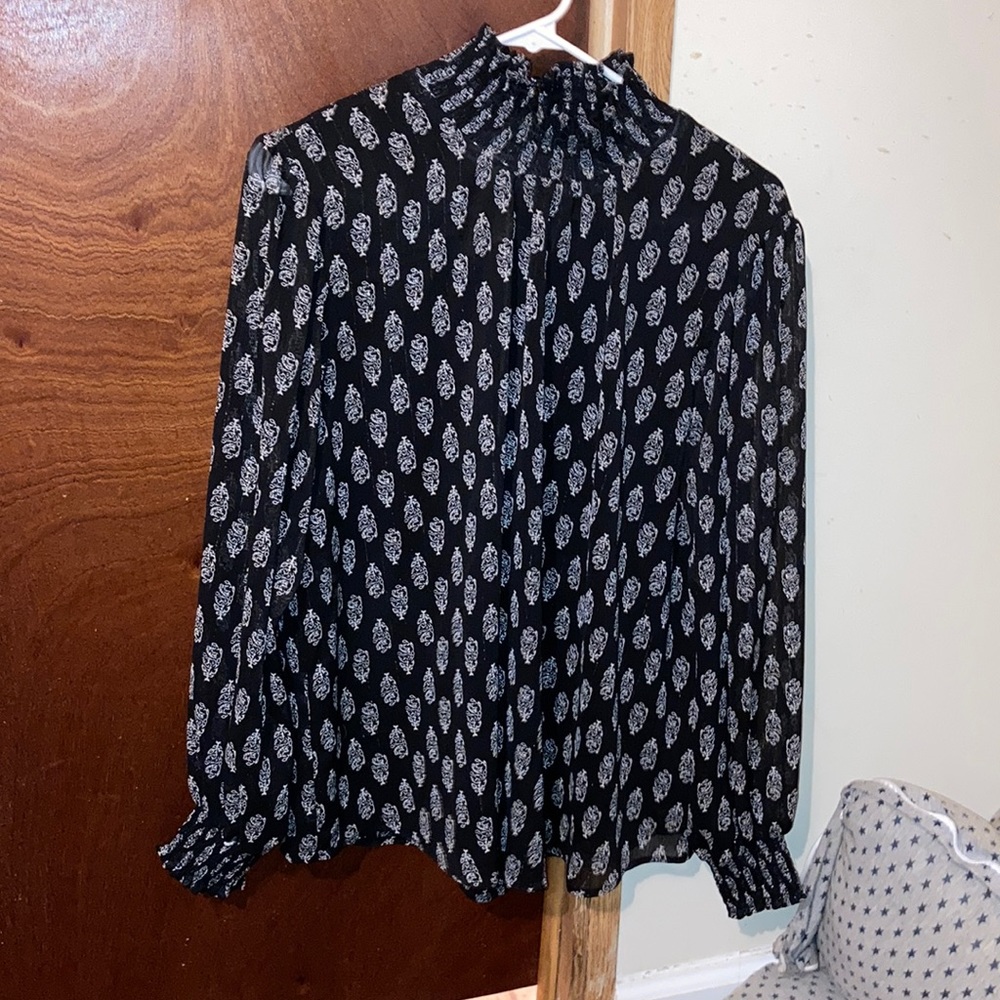 Shimmery blouse
